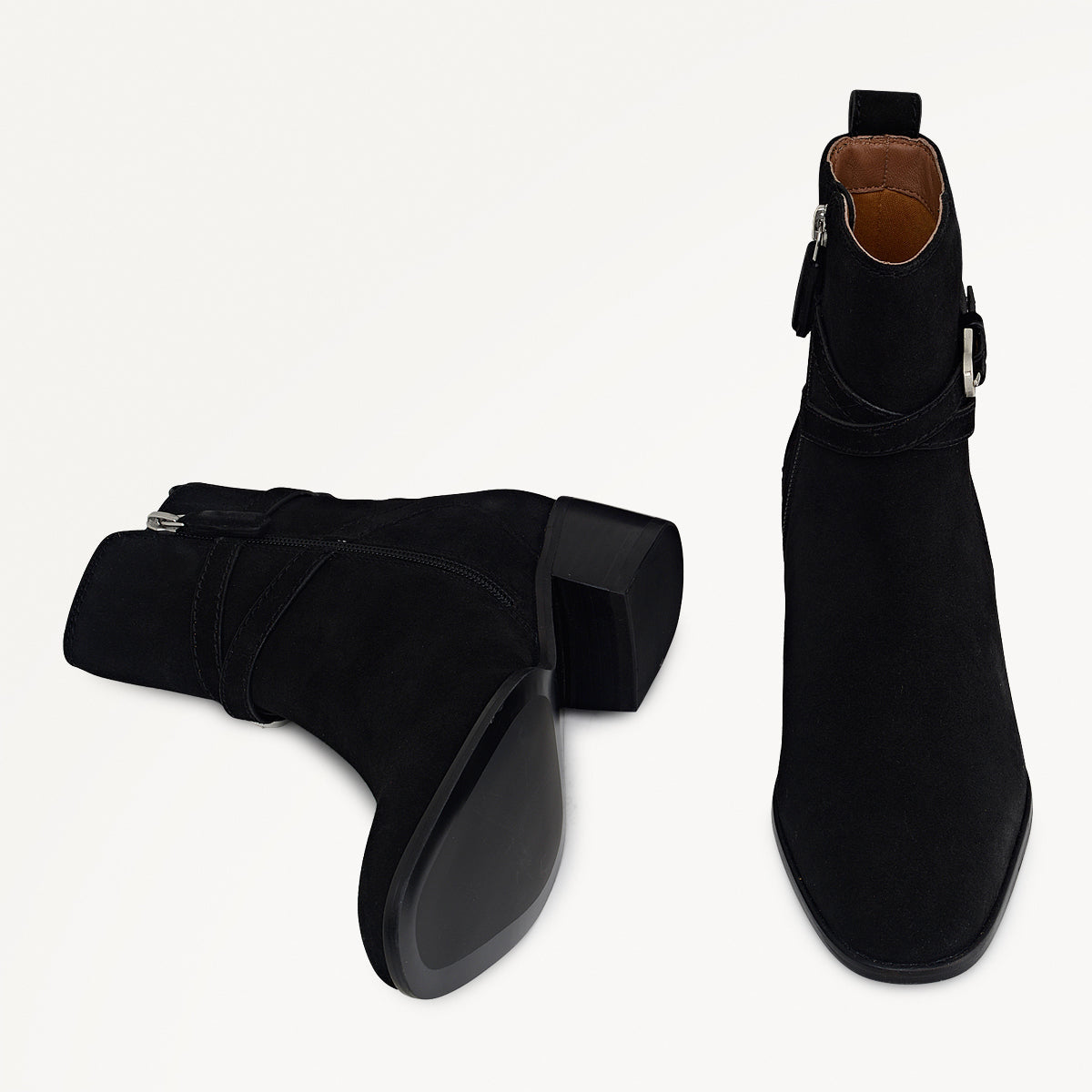 Radley London Black Trim Jeans Boot