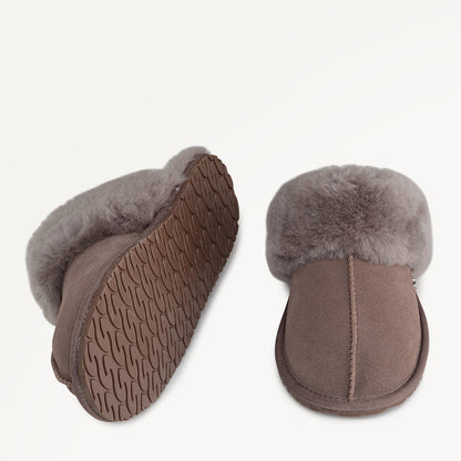Radley London Mink Seam Shearling Cuff Mule