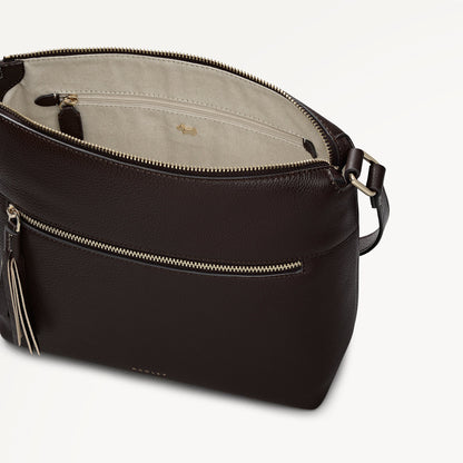 Radley London Dark Oak Small Ziptop Cross Body Bag