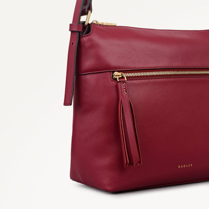 Radley London Cranberry Small Ziptop Cross Body Bag