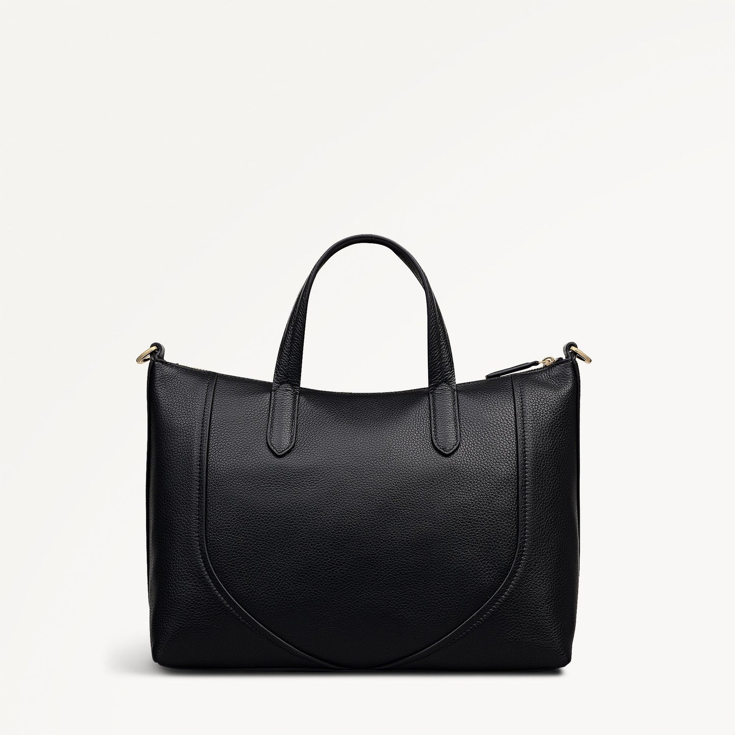 Radley London Black Medium Ziptop Grab Bag