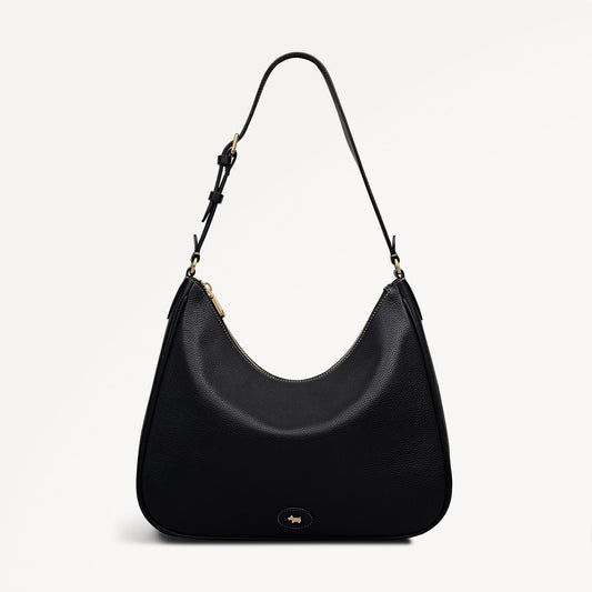 Radley London Black Large Ziptop Shoulder Bag
