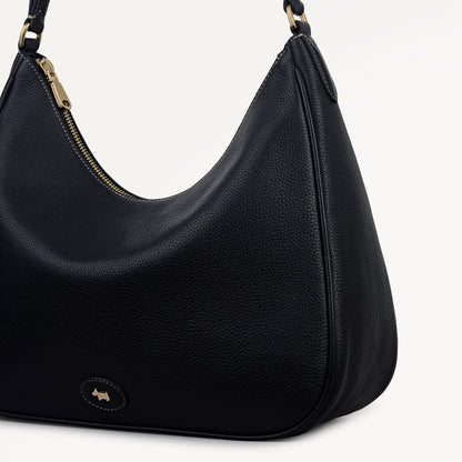 Radley London Black Large Ziptop Shoulder Bag