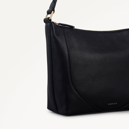 Radley London Black Medium Ziptop Cross Body Bag