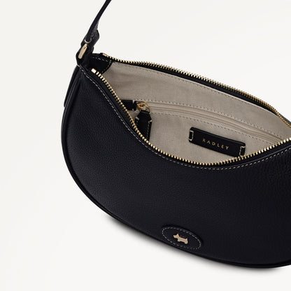 Radley London Black Small Ziptop Shoulder Bag