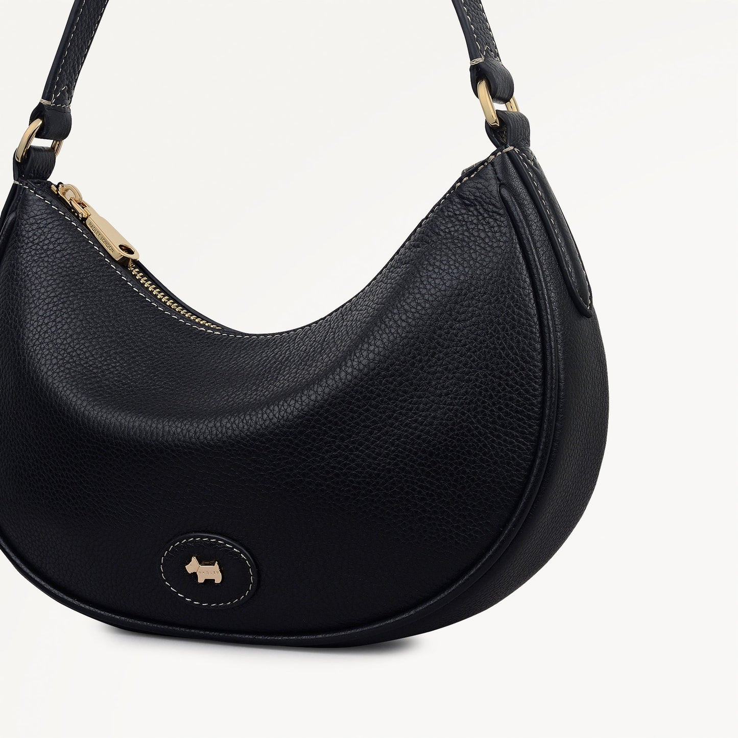 Radley London Black Small Ziptop Shoulder Bag