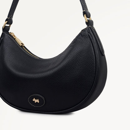 Radley London Black Small Ziptop Shoulder Bag