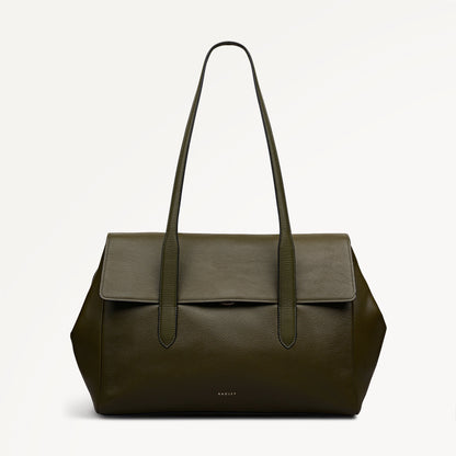 Radley London Pine Needle Large Flapover Shoulder Bag