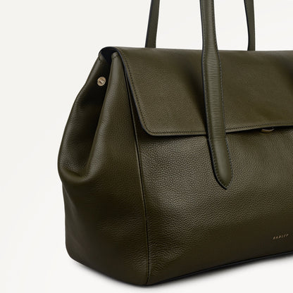 Radley London Pine Needle Large Flapover Shoulder Bag