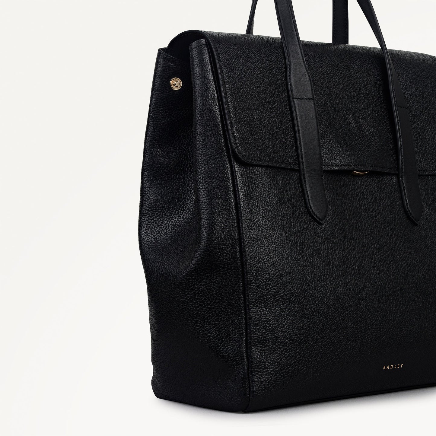 Radley London Black Medium Flapover Backpack