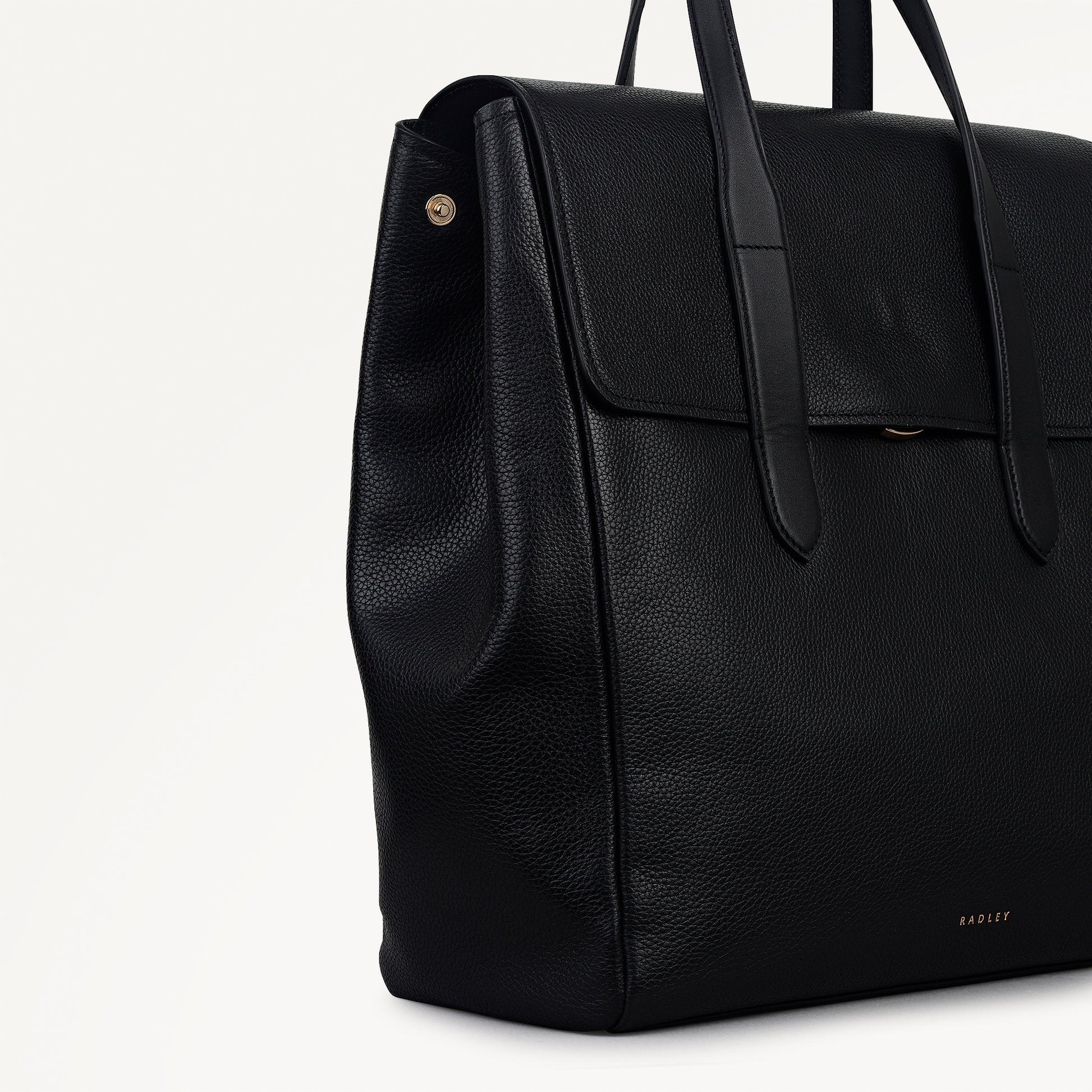 Radley London Black Medium Flapover Backpack