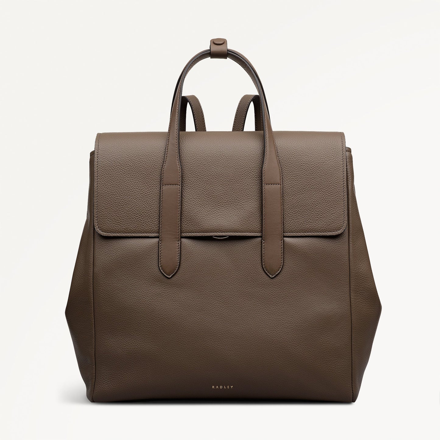 Radley London Coffee Medium Flapover Backpack