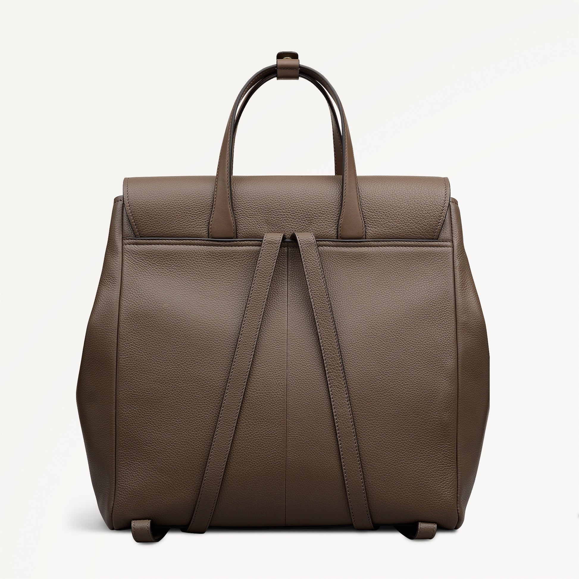 Radley London Coffee Medium Flapover Backpack