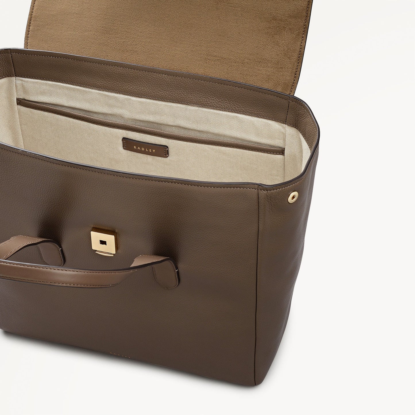 Radley London Coffee Medium Flapover Backpack