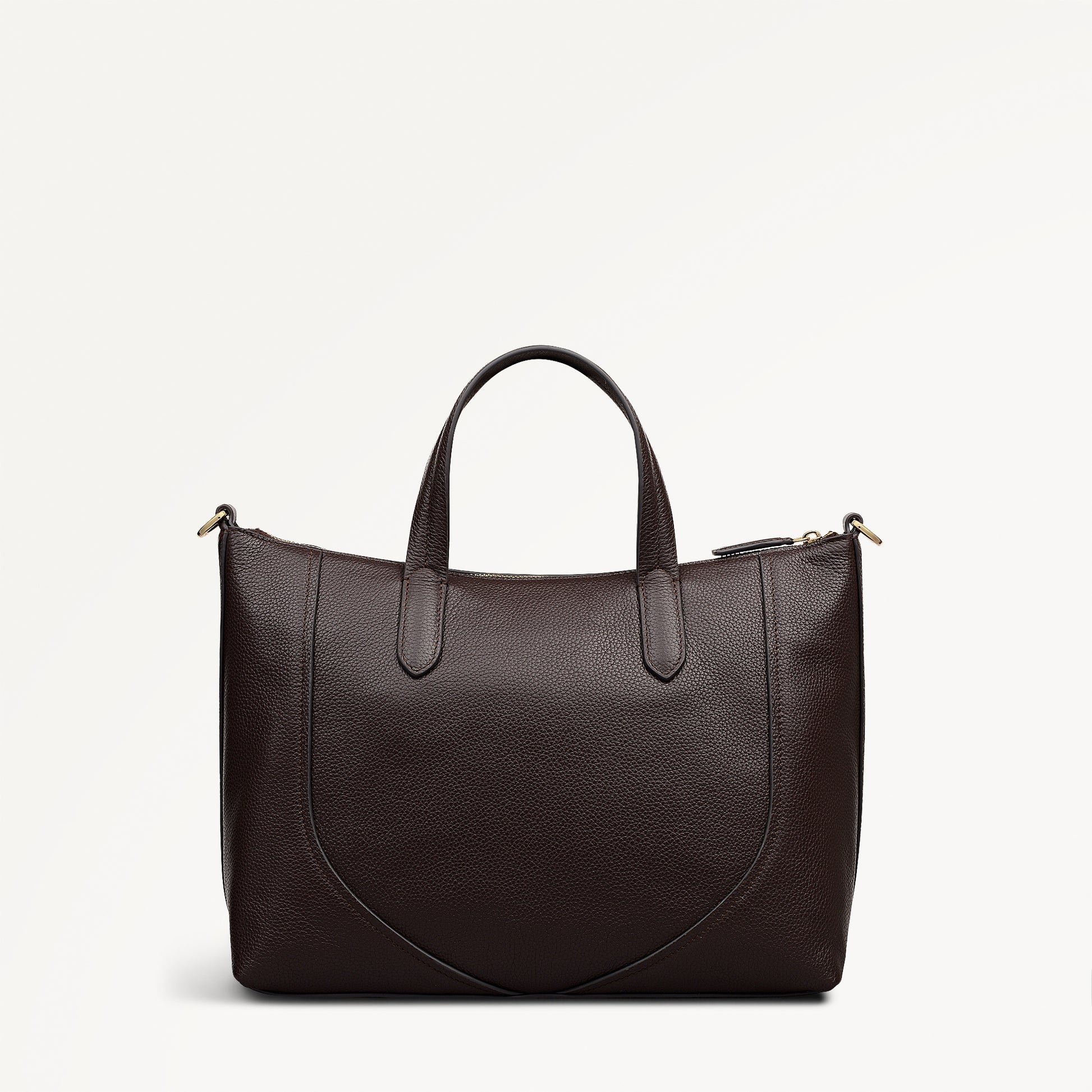 Radley London Dark Oak Medium Ziptop Grab Bag