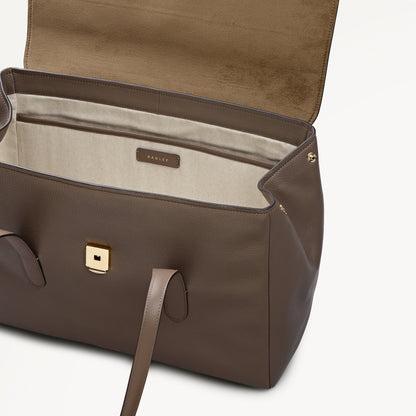 Radley London Coffee Large Flapover Shoulder Bag