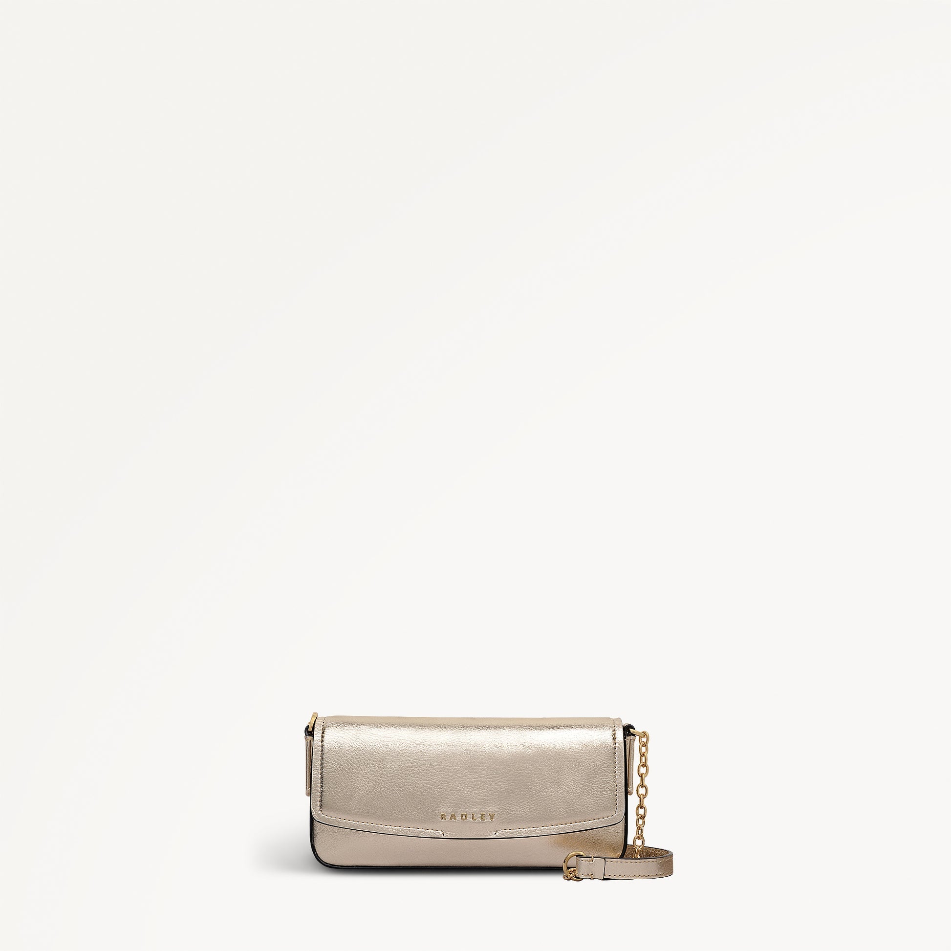 Radley London Olive Gold Large Phone Cross Body Bag