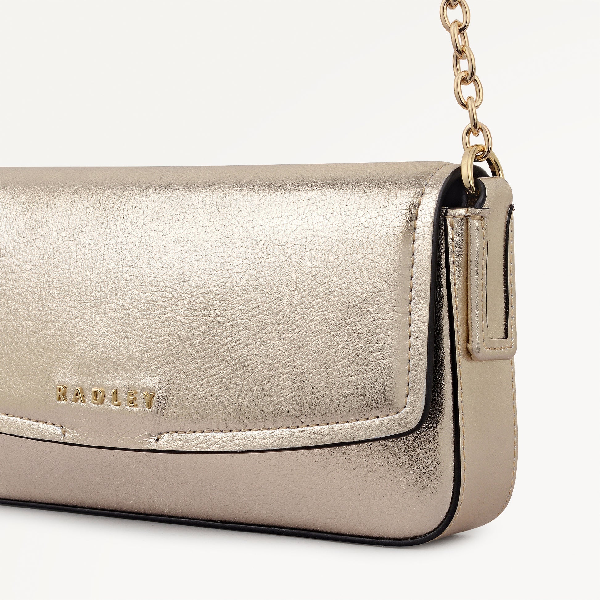 Radley London Olive Gold Large Phone Cross Body Bag