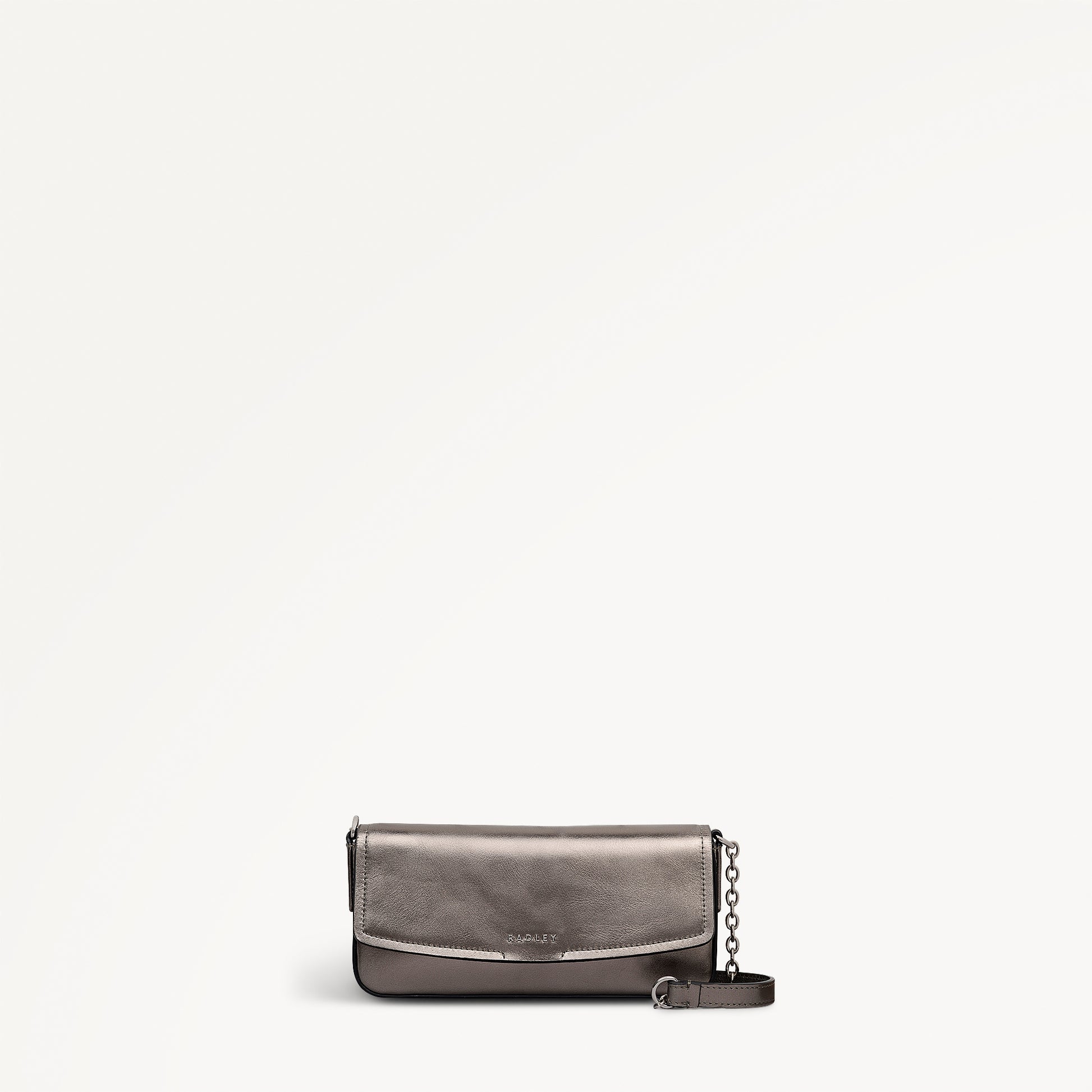 Radley London Gun Metal Large Phone Cross Body Bag
