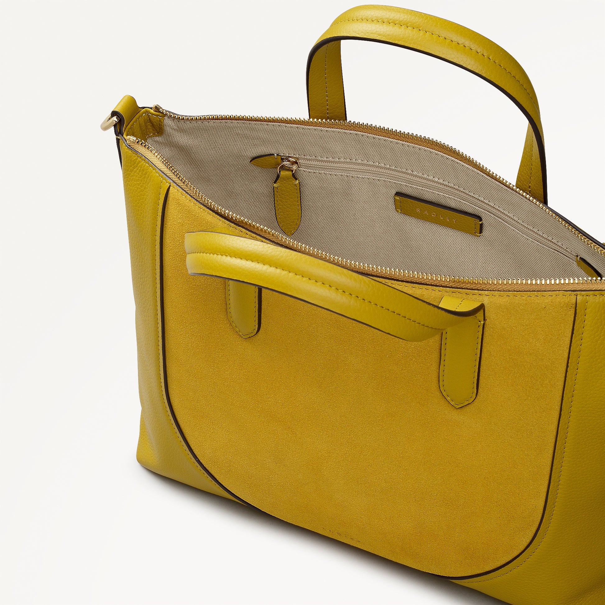 Radley London Ochre Medium Ziptop Grab Bag