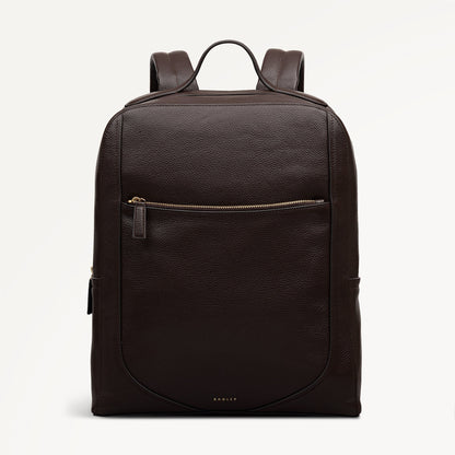 Radley London Dark Oak Medium Ziptop Backpack