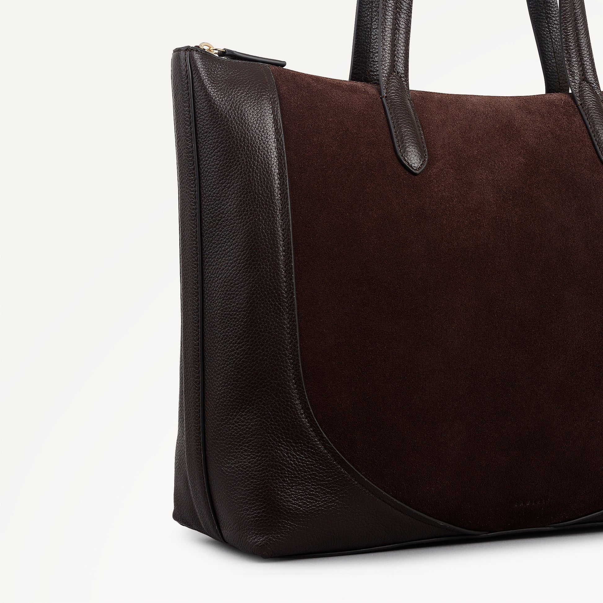 Radley London Dark Oak Large Ziptop Tote Bag