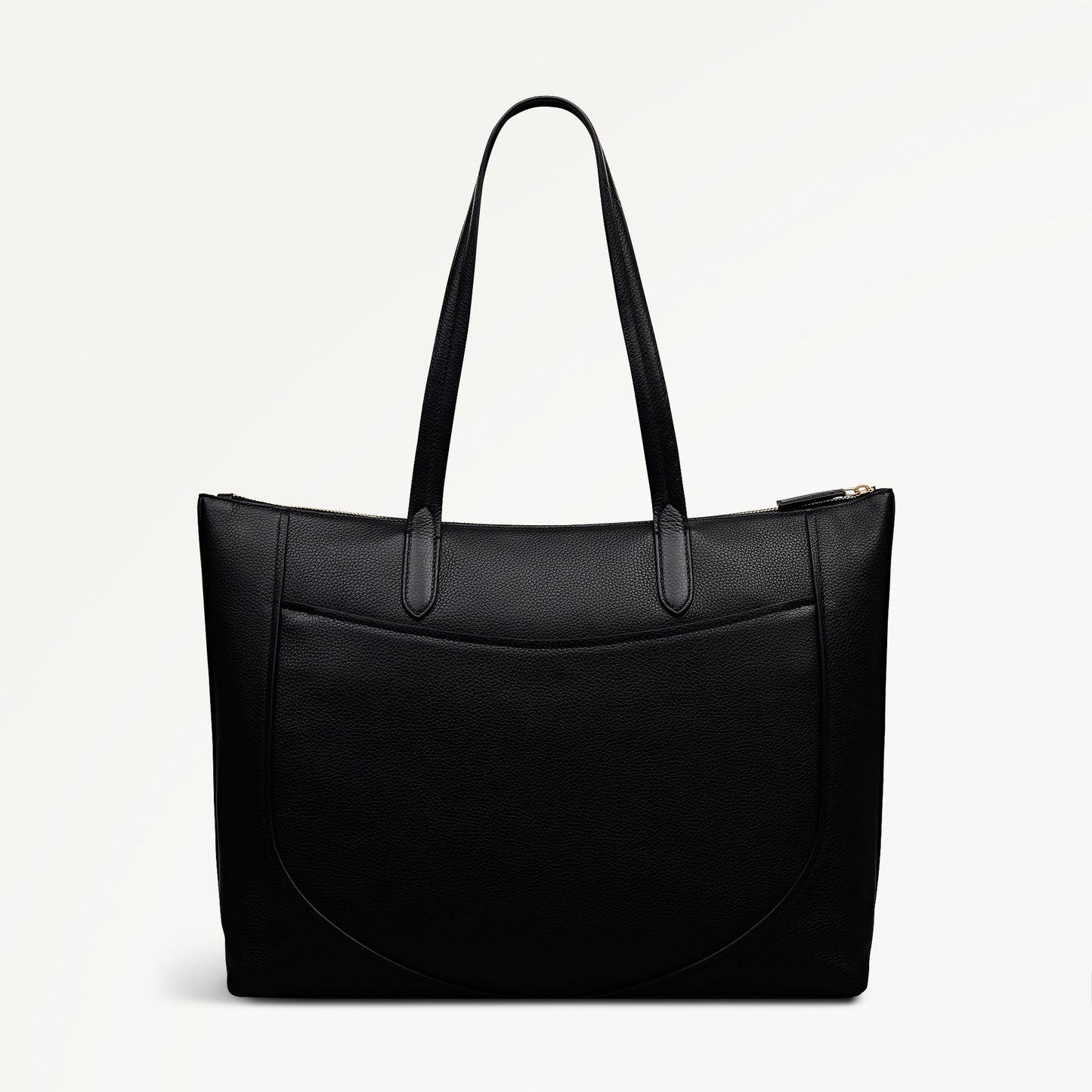 Radley London Black Large Ziptop Tote Bag