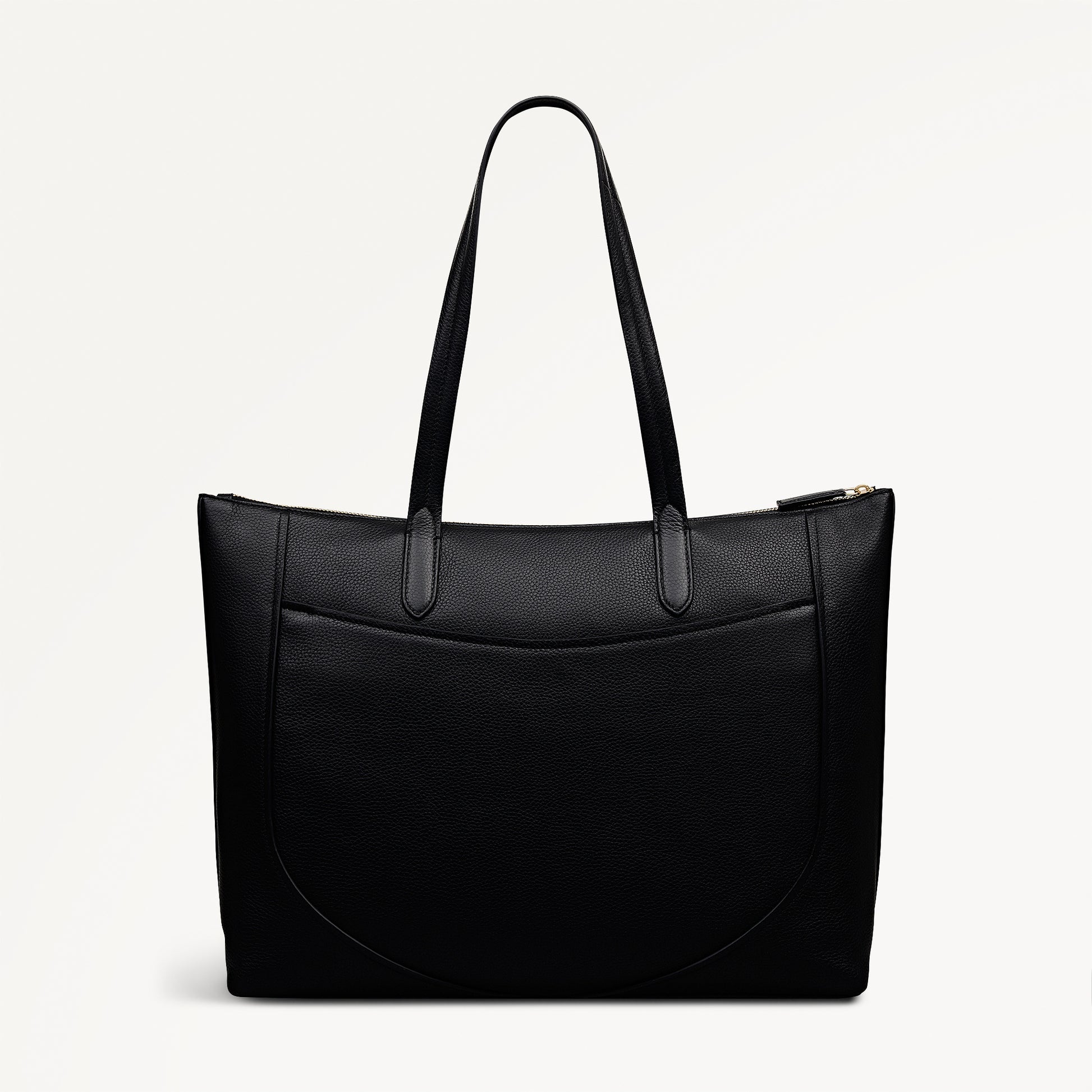 Radley London Black Large Ziptop Tote Bag