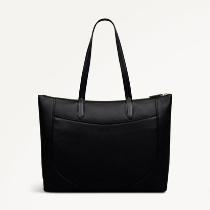 Radley London Black Large Ziptop Tote Bag