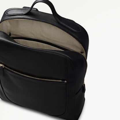 Radley London Black Medium Ziptop Backpack