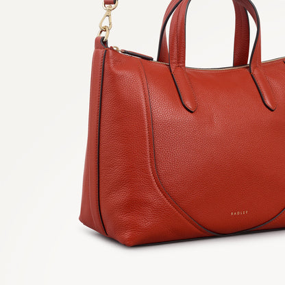Radley London Flame Medium Ziptop Grab Bag