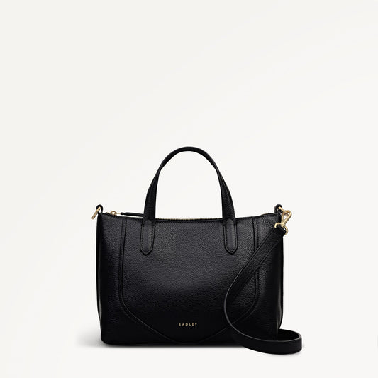 Radley London Black Small Ziptop Grab Bag
