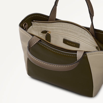 Radley London Pine Needle Small Ziptop Grab Bag