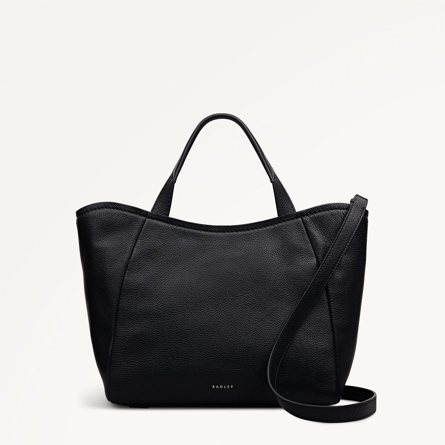 Radley London Black Medium Ziptop Grab Bag