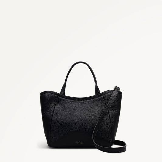 Radley London Black Small Ziptop Grab Bag