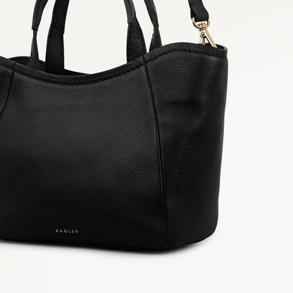 Radley London Black Small Ziptop Grab Bag