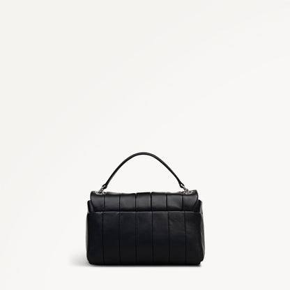 Radley London Black Mini Flapover Cross Body Bag
