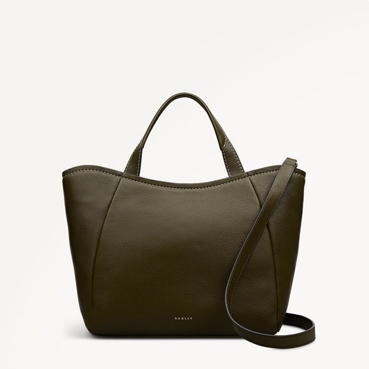 Radley London Pine Needle Medium Ziptop Grab Bag