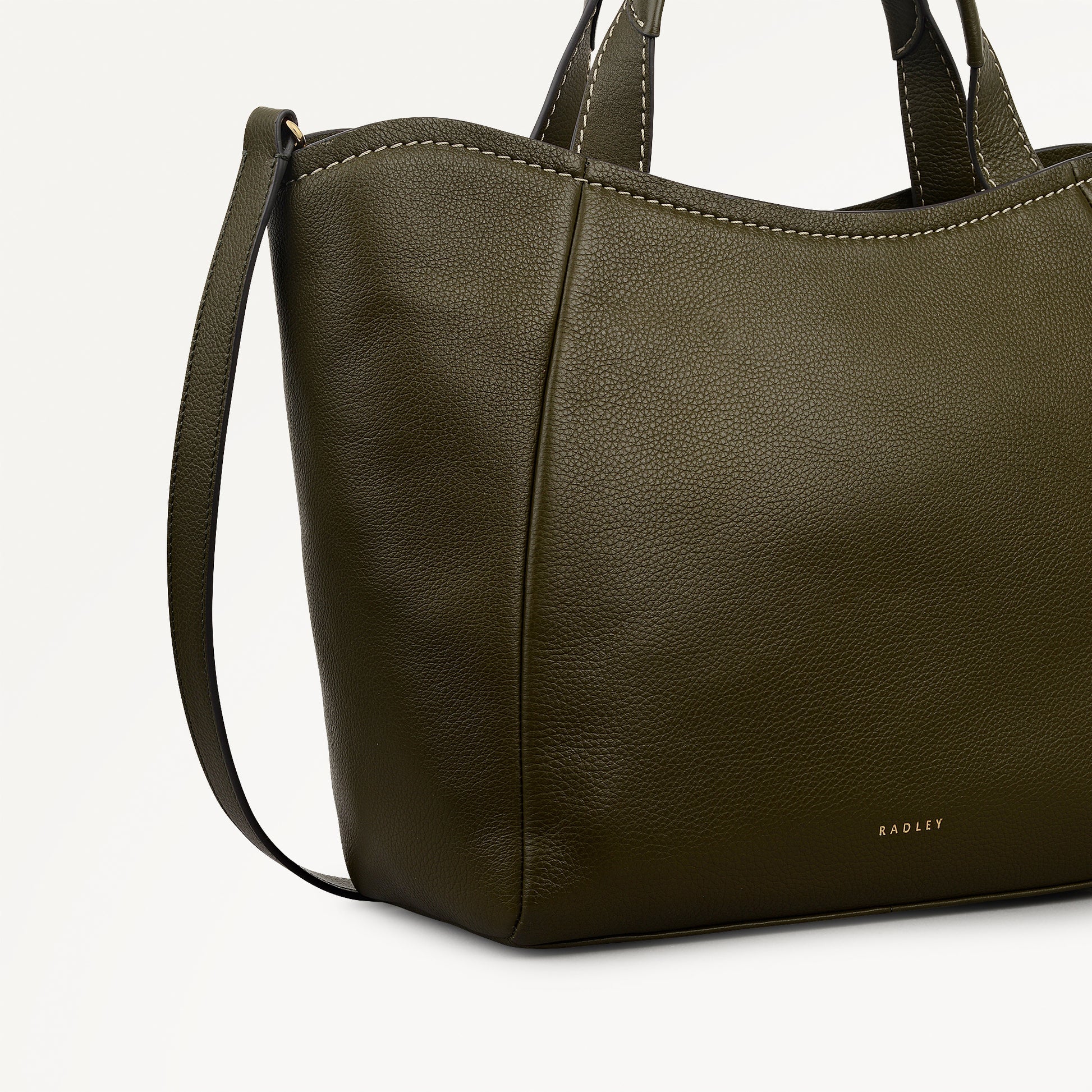 Radley London Pine Needle Medium Ziptop Grab Bag