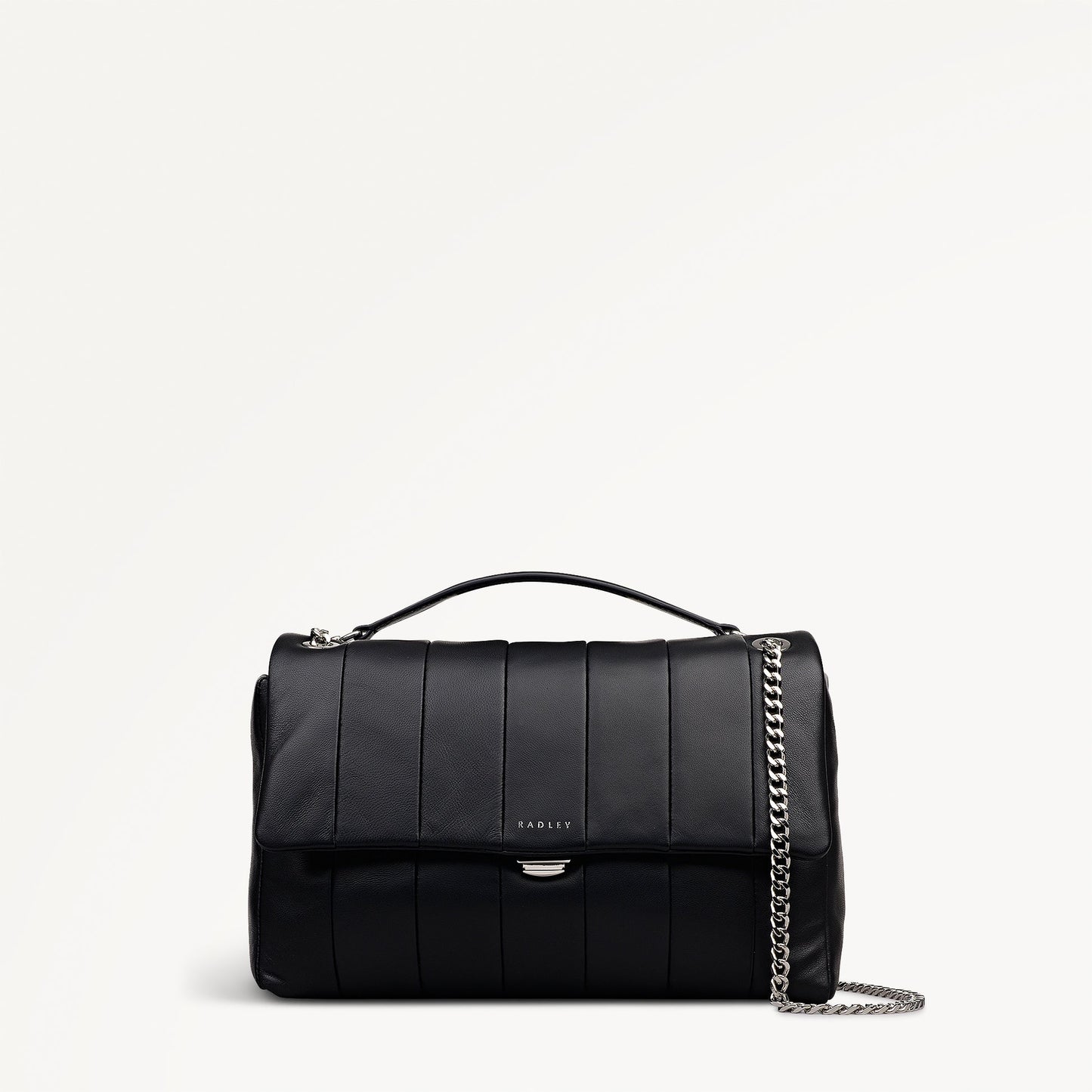 Radley London Black Small Flapover Cross Body Bag