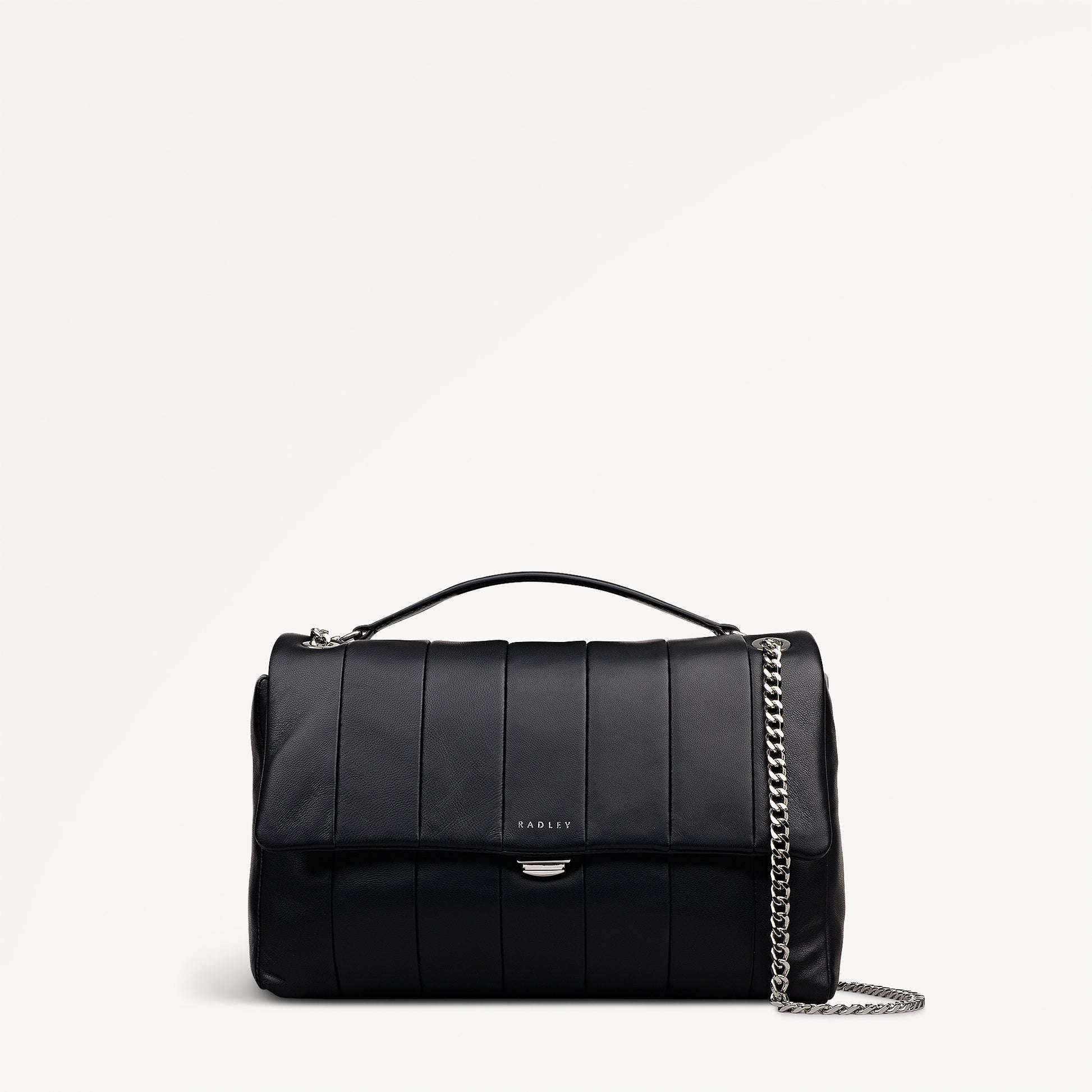 Radley London Black Small Flapover Cross Body Bag