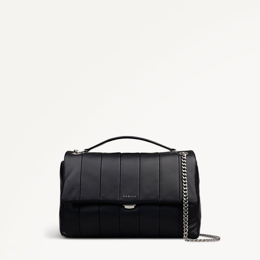Radley London Black Small Flapover Cross Body Bag