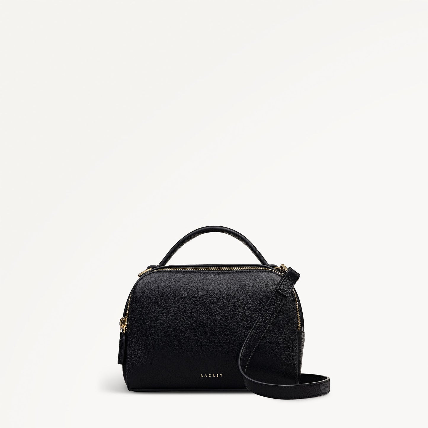 Radley London Black Small Ziptop Cross Body Bag