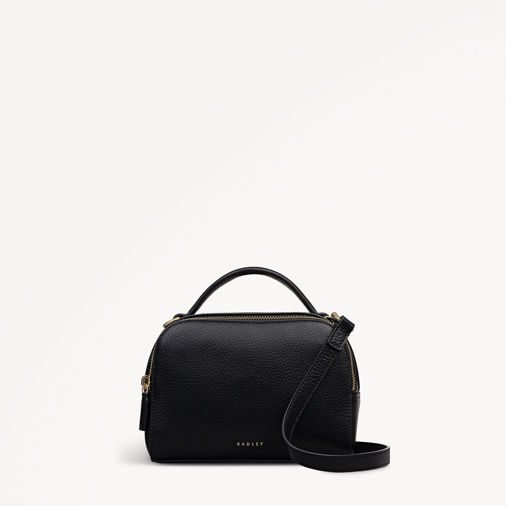 Radley London Black Small Ziptop Cross Body Bag