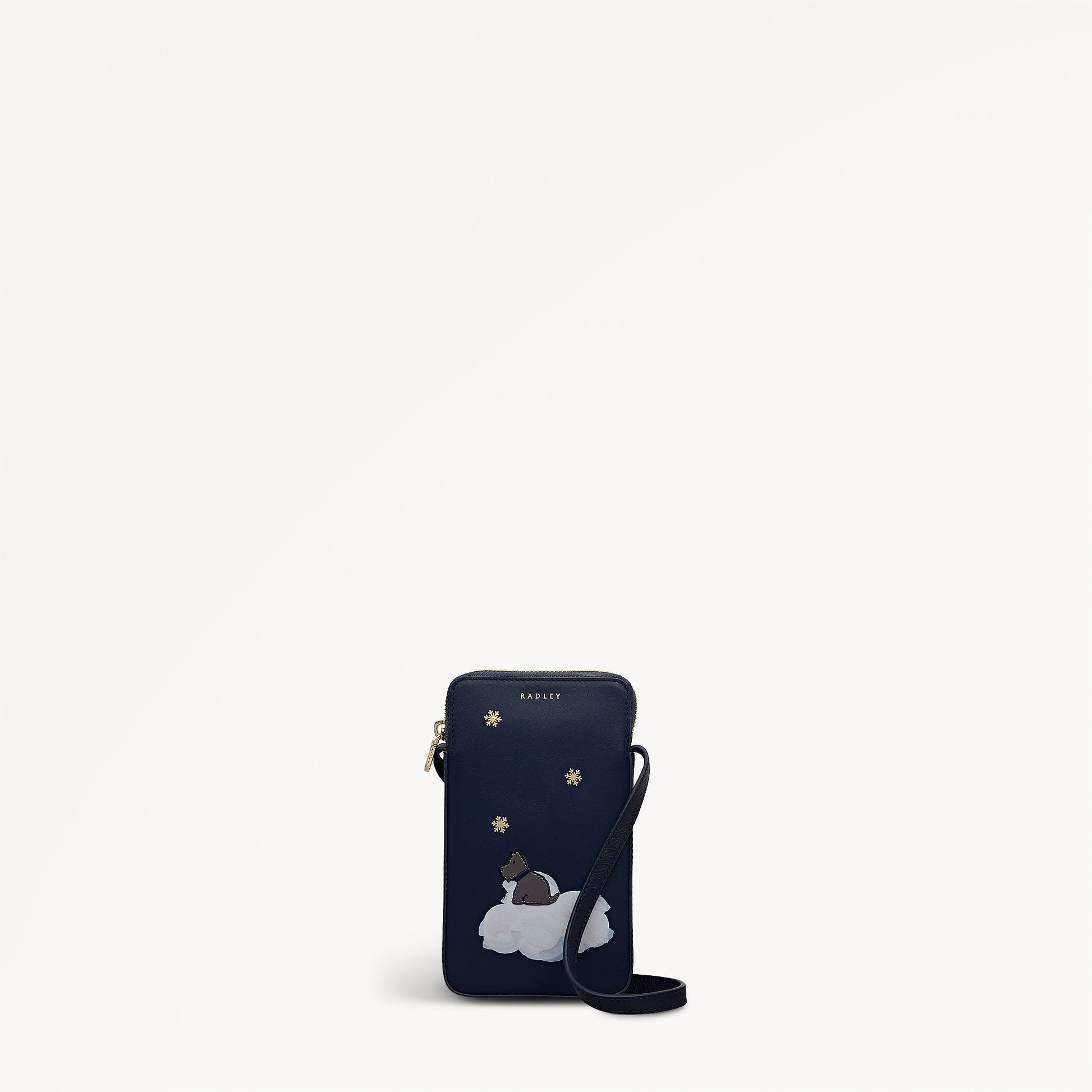 Radley London Dark Blue Medium Phone Cross Body Bag