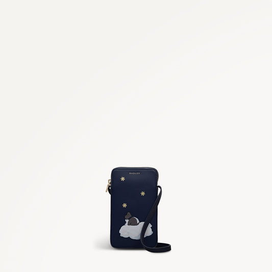 Radley London Dark Blue Medium Phone Cross Body Bag