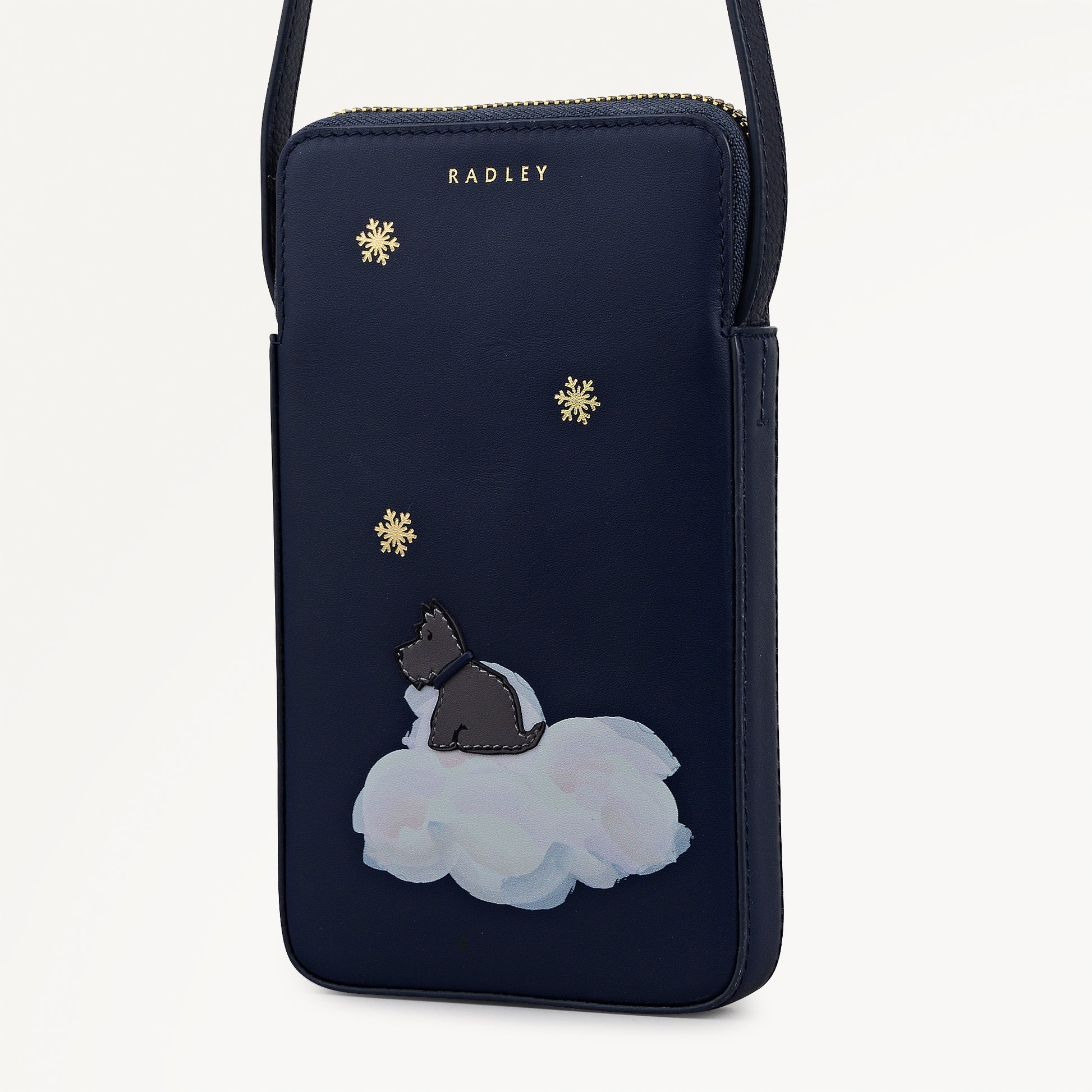 Radley London Dark Blue Medium Phone Cross Body Bag