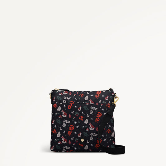 Radley London Black Small Ziptop Cross Body Bag
