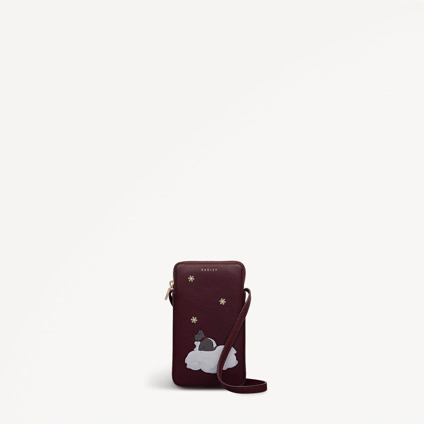 Radley London Dark Cherry Medium Phone Cross Body Bag