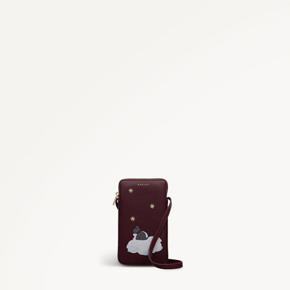 Radley London Dark Cherry Medium Phone Cross Body Bag